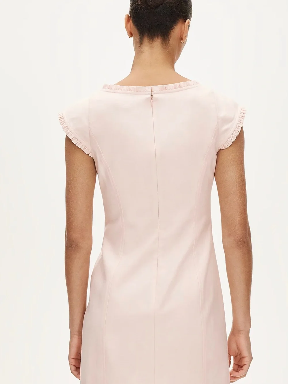J. Crew Windy Blossom Ruffle-Trim Mini Dress